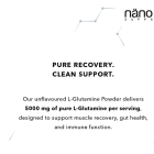 Nanosupps L-Glutamine - Глутамин, Разфасовка 300g Nanosupps L-Glutamine - Глутамин, Разфасовка 300g